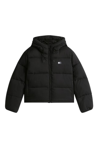 Doudoune à capuche - Noir