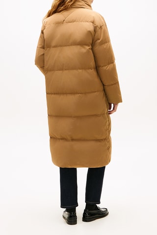 Doudoune longue - Marron clair