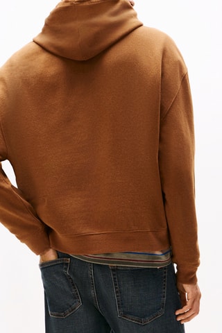 Sudadera con capucha - Marrón claro