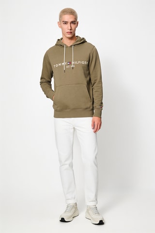 Sudadera con capucha - Caqui