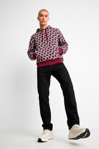 Sudadera con capucha - Burdeos