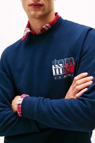 Sudadera regular fit - Azul noche