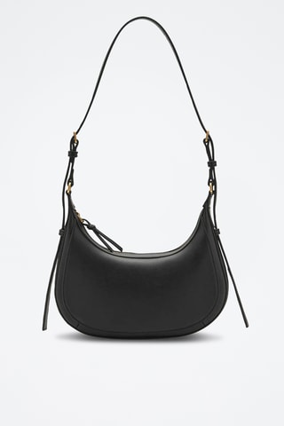 Sac bandoulière ovale - Noir