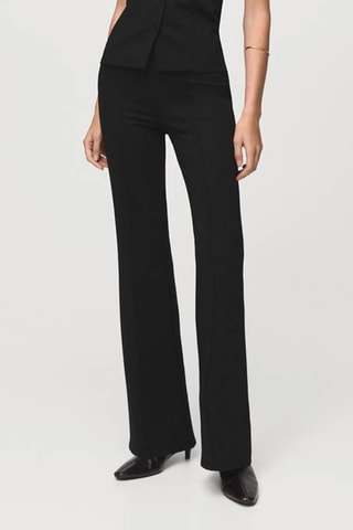 Legging détail coutures - Noir