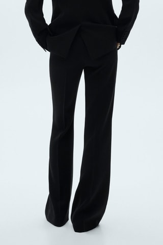 Pantalon de costume wideleg - Noir