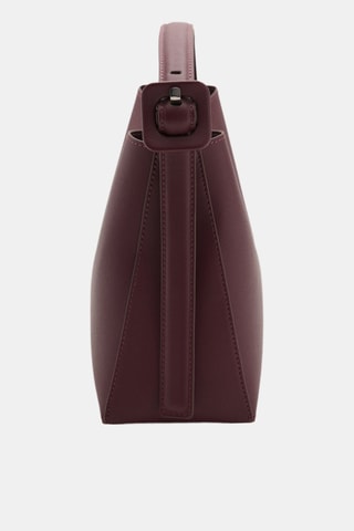 Mini sac cabas boucle - Bordeaux