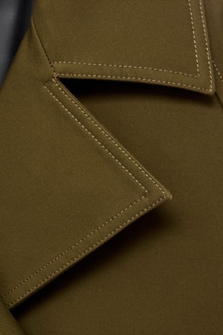 Trench court oversize double boutonnage - Kaki