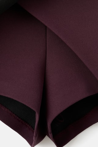 Jupe short portefeuille - Rouge