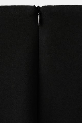 Jupe short portefeuille - Noir