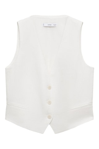 Gilet - Écru