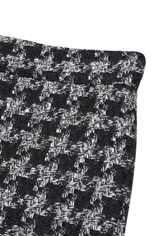 Minijupe tailleur tweed - Gris