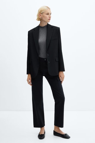 Jean cargo poches - Anthracite