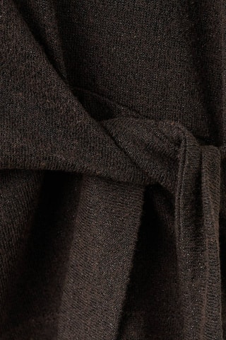 Pull-over maille à nœud - Marron