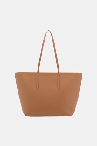 Sac cabas anse double - Marron