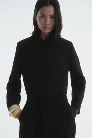Veste de costume revers - Noir