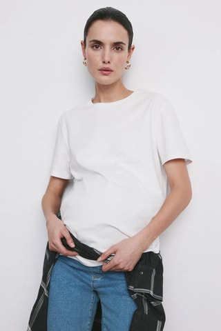 Jean de grossesse flare crop - Bleu