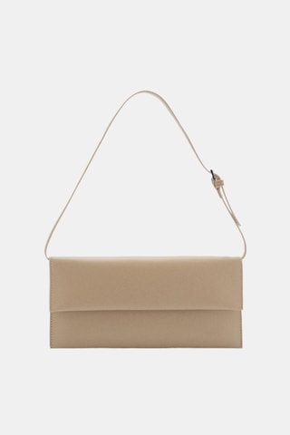 Sac porté épaule rabat - Marron