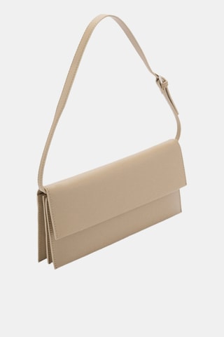 Sac porté épaule rabat - Marron