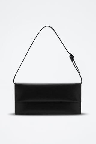 Sac porté épaule rabat - Noir