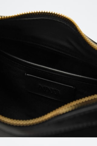Petit sac porté épaule à clous - Noir