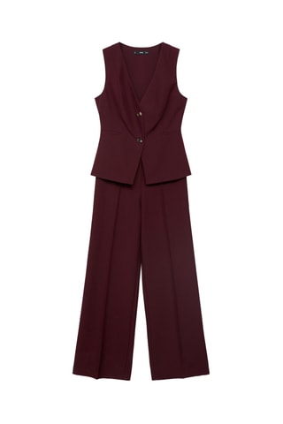 Combinaison style tailleur - Bordeaux