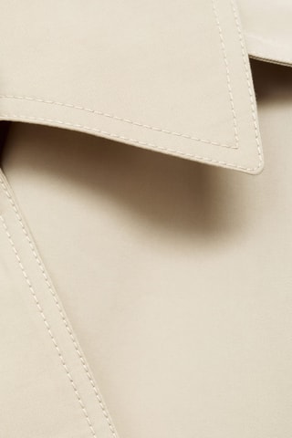 Trench crop double boutonnage - Beige