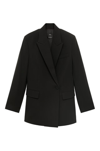 Blazer costume croisé - Noir