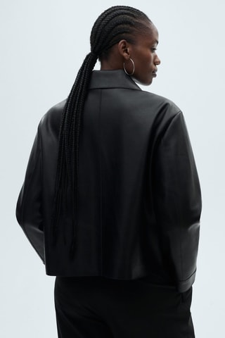Veste simili - Noir