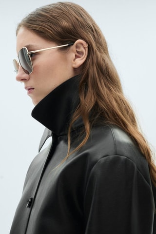 Veste simili - Noir