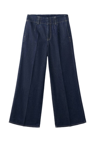 Jean large taille normale - Bleu