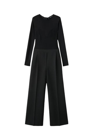 Combinaison style costume assortie - Noir