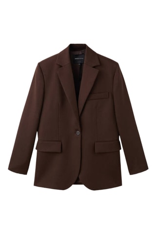 Blazer costume 100 % laine - Marron