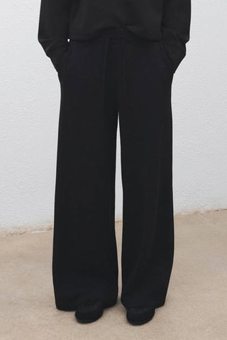 Pantalon de jogging cordon - Noir