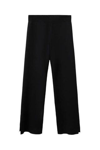 Pantalon maille ouvertures - Noir