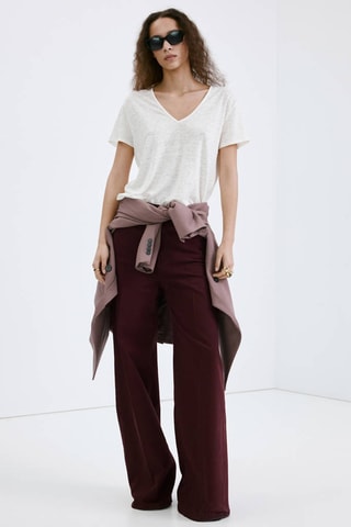 Jean large taille haute - Bordeaux