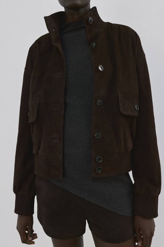 Pull asymétrique col montant - Anthracite