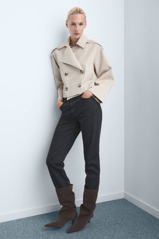 Jean droit taille normale - Noir