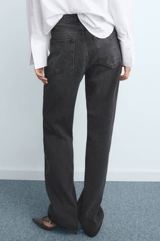 Jean Miami droit taille normale - Noir