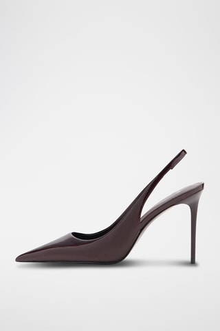 Chaussures vernies à talon - Bordeaux