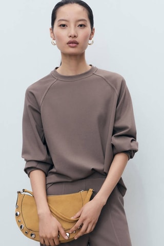 Jogging Lyocell taille élastique - Marron