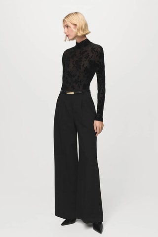 Combinaison assortie jacquard - Noir