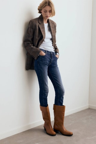 Bottes cuir boucanier - Marron