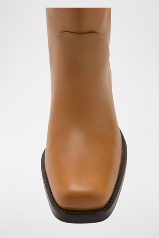Bottes cuir boucanier - Marron