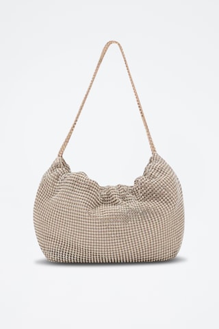 Sac porté épaule strass - Doré