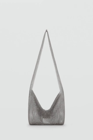 Sac porté épaule maille métallique - Argenté