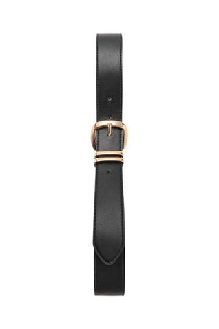 Ceinture boucle métallique - Noir