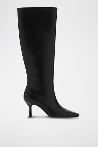 Bottes à talons hauts - Noir