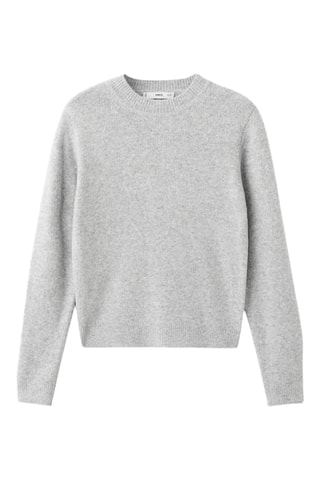 Pull en maille moyenne - Gris