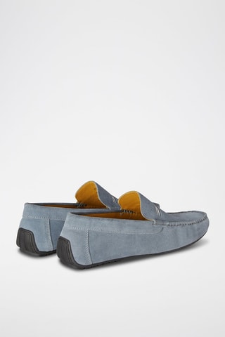 Mocassins en cuir - Bleu - Harmont & Blaine