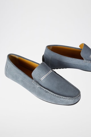 Mocassins en cuir - Bleu - Harmont & Blaine
